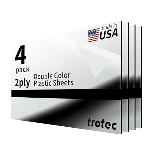 Metallic Looking Acrylic Sheet (4 Count)