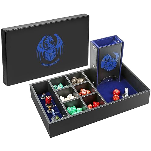 DND Dice Tray & Tower Storage Box