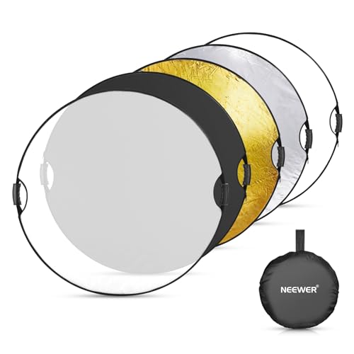 51" 130cm Light Reflector with Handle Grip & 3