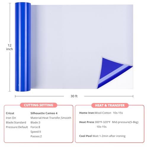 Royal Blue Heat Transfer Vinyl