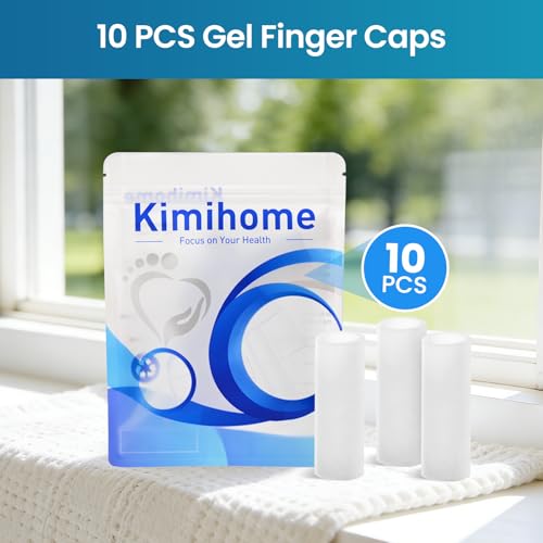 10 PCS Gel Finger Sleeve Protectors (10 Count)