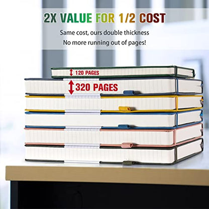 5 Pack College Ruled Notebook Bulk (5 Count)