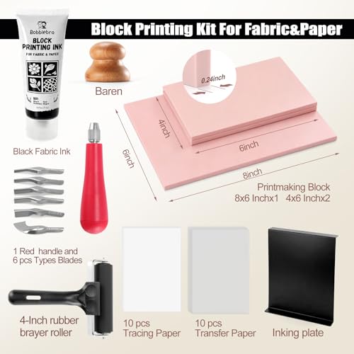 Linocut Kit for Printmaking