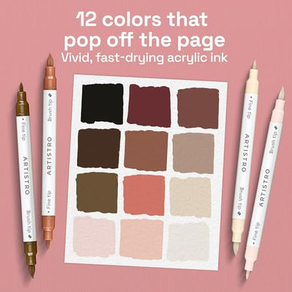 12 Skin Tones Dual (12 Count)