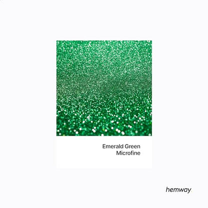 Resin Glitter Emerald Green 100g Microfine (3.5274 Ounce)