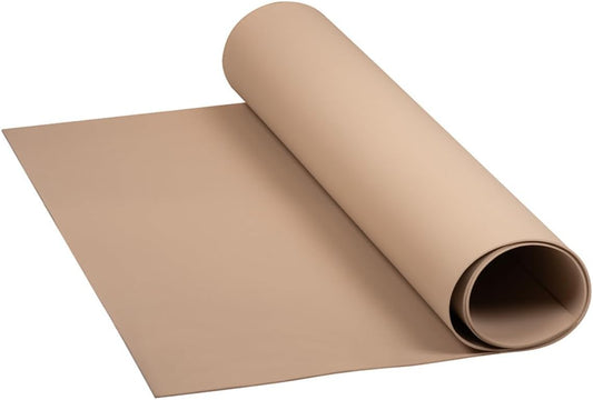 LotusFoam Large 3mm EVA Foam Sheet - 44"x 85" High Density Foam 130 kg/m3 for Cosplay, Costumes, Crafts, Flooring, Outdoor Use - 35 Colors (Desert Sand) - Desert Sand - Crafty Corner
