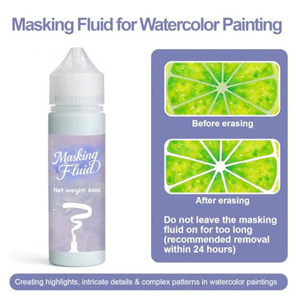 120ml Masking Fluid for Art Watercolor Painting