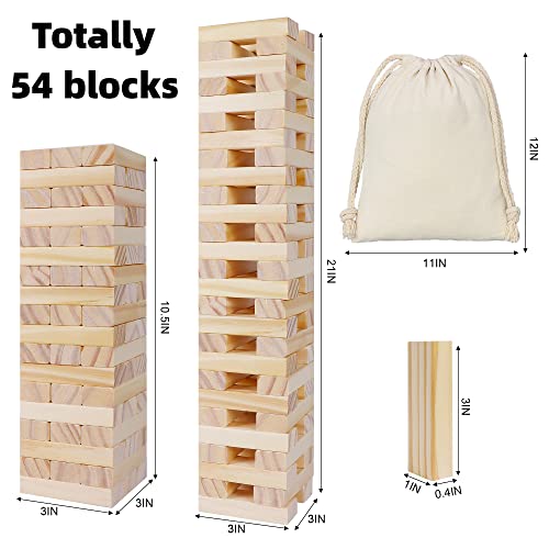 Tic Tac Toe & Tumble Tower Blocks Tables Game Set