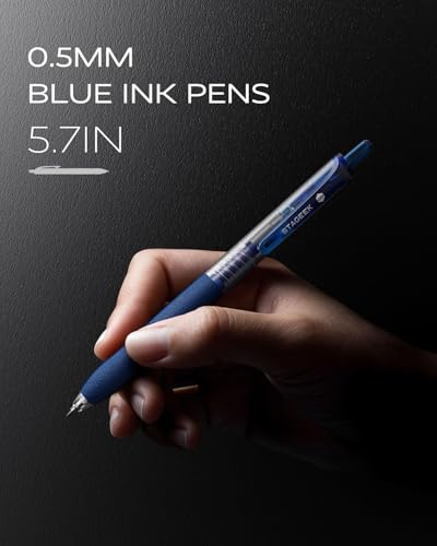 0.5mm Gel Pens Fine Point Smooth Writing Pens (12 Count)