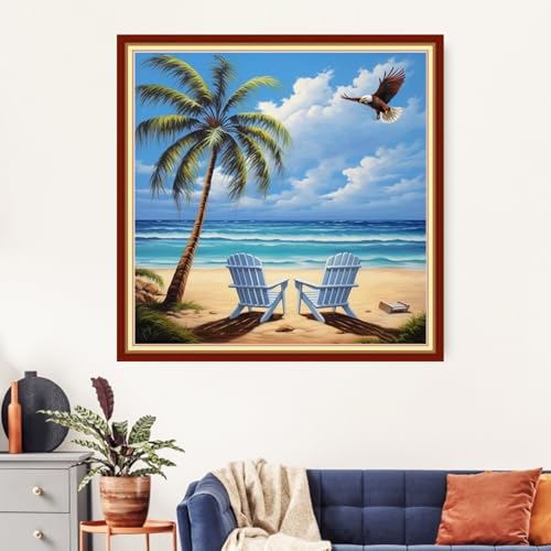 Cross Stitch Kits Stamped Full Range of Embroidery Starter Kits for Beginners Adult DIY 11CT