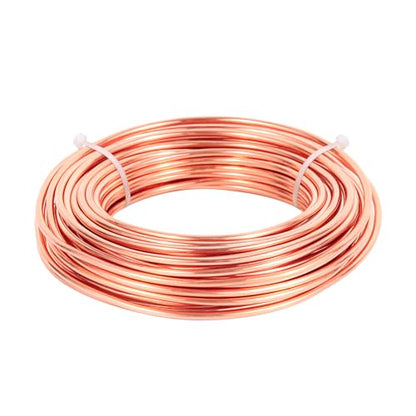 14 Gauge 1.6mm 79 Feet 1 Pound 99.9% Dead Soft Copper Wire for Electroculture Gardening
