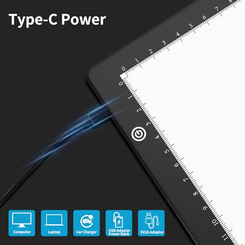 A4 LED Tracing Light Box with 4 Clips