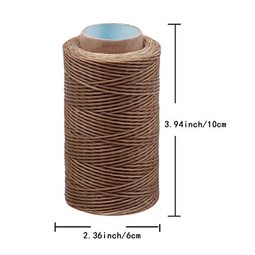 284Yards Leather Sewing Waxed Thread (852 Foot)