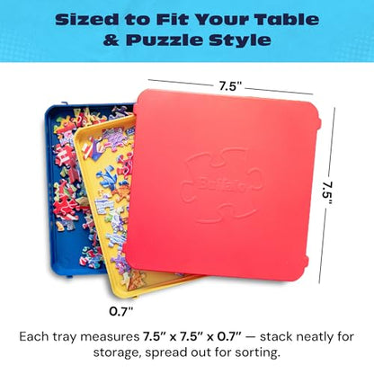 Puzzle Sorting Trays for Adults (7 Count)