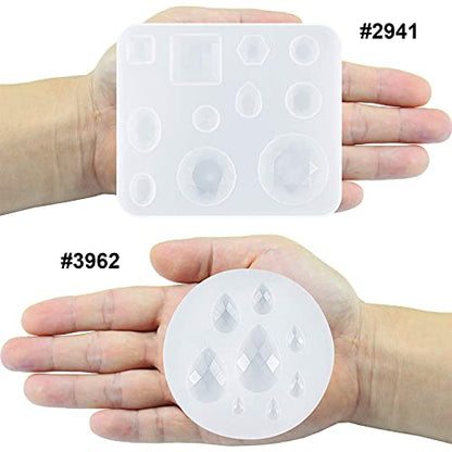 Cabochon Gemstone Silicone Mold for Resin Epoxy Jewelry Making