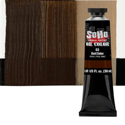 Oil Paint Burnt Umber