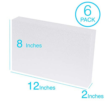 Silverlake 8x12x2 Craft Foam for Styrofoam Block Projects