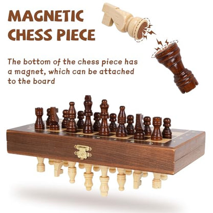 Magnetic Travel Chess Set 12