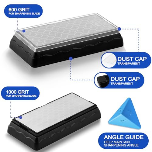 Double sided Diamond Sharpening Stone