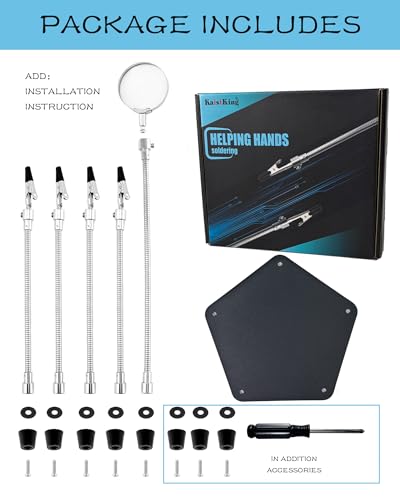 Helping Hands Soldering Station Kit for Electronic Repair