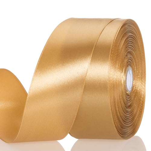 1 1 2 Copper Solid Satin Ribbon for Gift Wrapping
