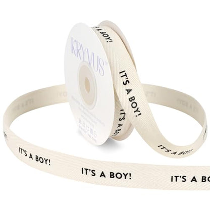 It's a Boy Printed Cotton Ribbon 5 (36 Foot)