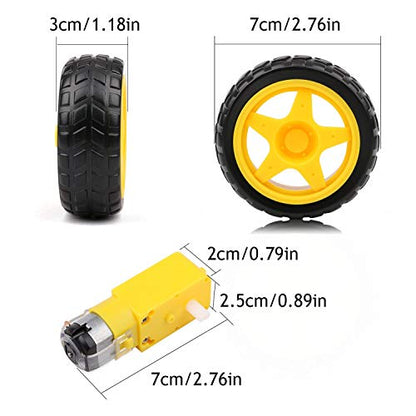Premium 4WD Smart Robot Car Chassis Platform Kit for Arduino