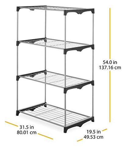 4 Tier Shelf Tower (4 Count)