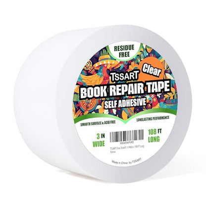 Clear Book Repair Tape
