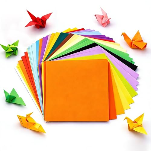 Origami Paper 160 Sheets 6 x 6 Inch Square Double Sided Folding Paper (160 Count)