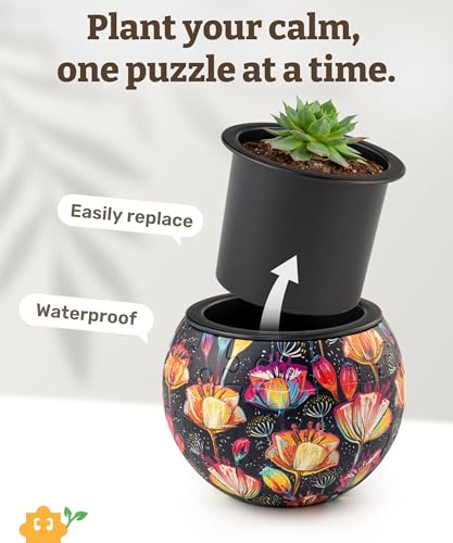 3D Puzzle Planter 80 Pieces