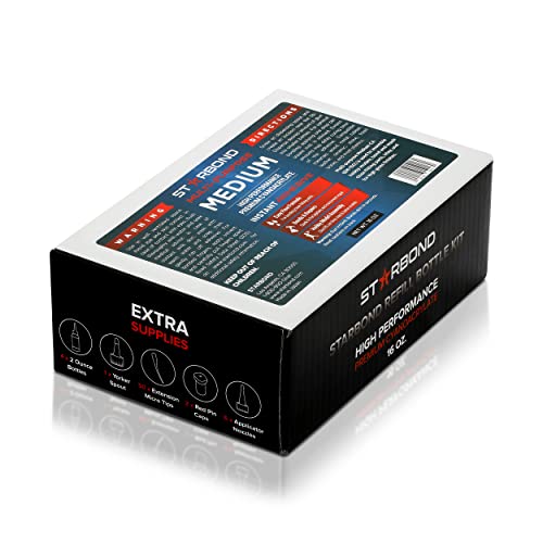 Medium CA Glue Complete Refill Kit (16 Ounce)