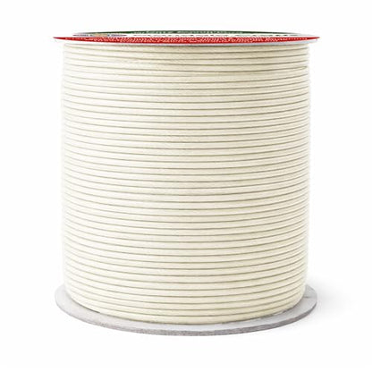2mm Ivory Waxed Cord (327 Foot)