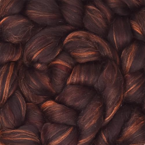 Merino Silk Luxe Tonal Designer Blend. Superfine Merino
