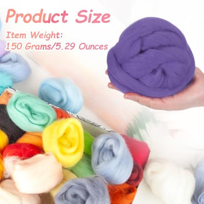 Wool Roving Yarn (5.3 Ounce)