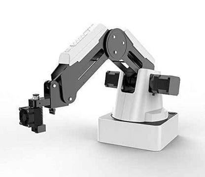 DOBOT Magician Educational Programming Robot, 4-axis Robot Arm with 3D Printer, Pen Holder, Suction Cap, Gripper Heads for K12 or STEAM Education - Basic Version