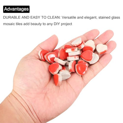 200g Ceramic Mosaic Tiles for Crafts Bulk
