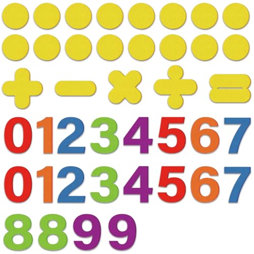 Felt Numbers for Kids (94 Count)