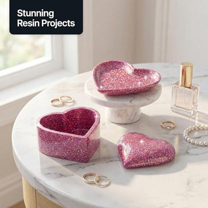 Craft Glitter Shaker Pink Holographic 130g Microfine (3.8 Ounce)