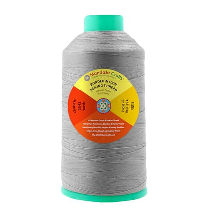 Size 46 210D T45 Gray Bonded Nylon Thread