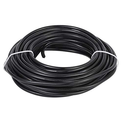 32.8 Feet 5mm Black Aluminum Wire Bendable Metal Craft Wire for Beading Sculpting Jewelry Making (32.8 Foot)