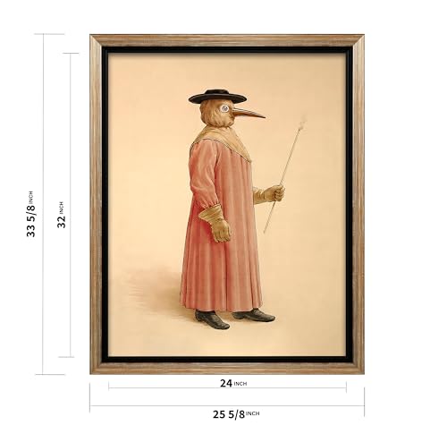 Vintage Plague Doctor Canvas