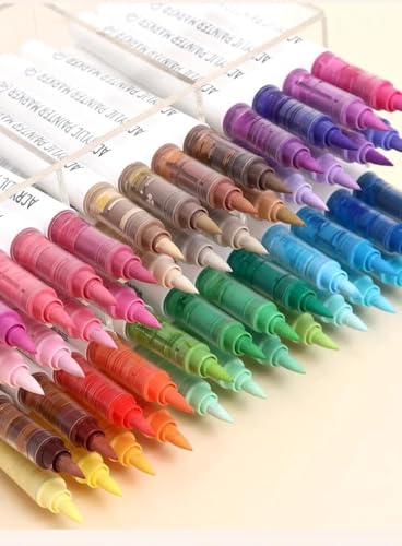 Acrylic Paint Markers 126 Colors Brush Tip (126 Count)