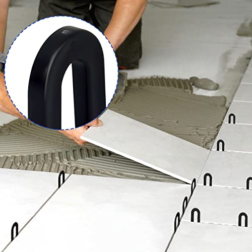 300 Pcs Horseshoe Shims U Shape Plastic Shims Tile Spacers 1