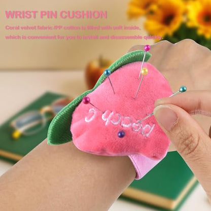 Elastic Wrist Ring Pin Cushion