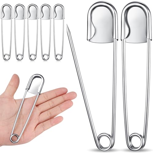 5 Pcs 5 Inch Large Safety Pins (5 Count)