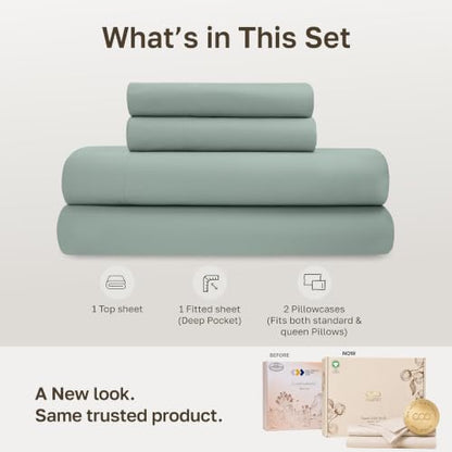100% Organic Cotton Full Size Sheets Set