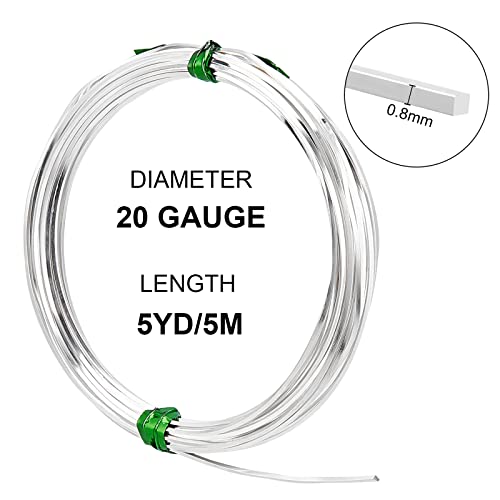 20 Gauge 16 Feet Brass Square Wire
