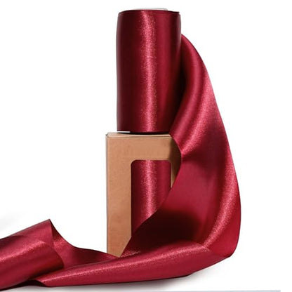 Red Satin Ribbon 4 Inch x 10 Yards Double Faced