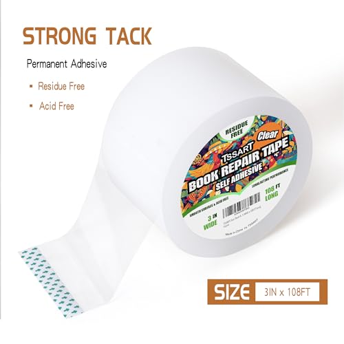 Clear Book Repair Tape
